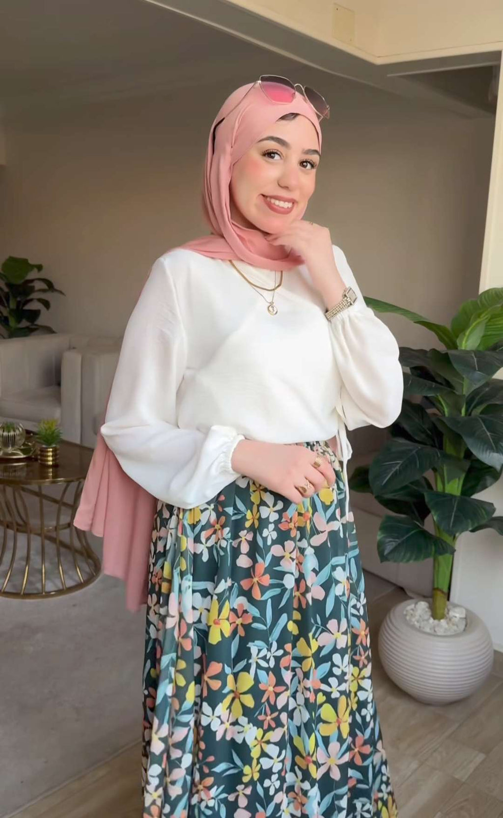 White Aya Blouse