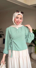 Mint Green Aya Blouse
