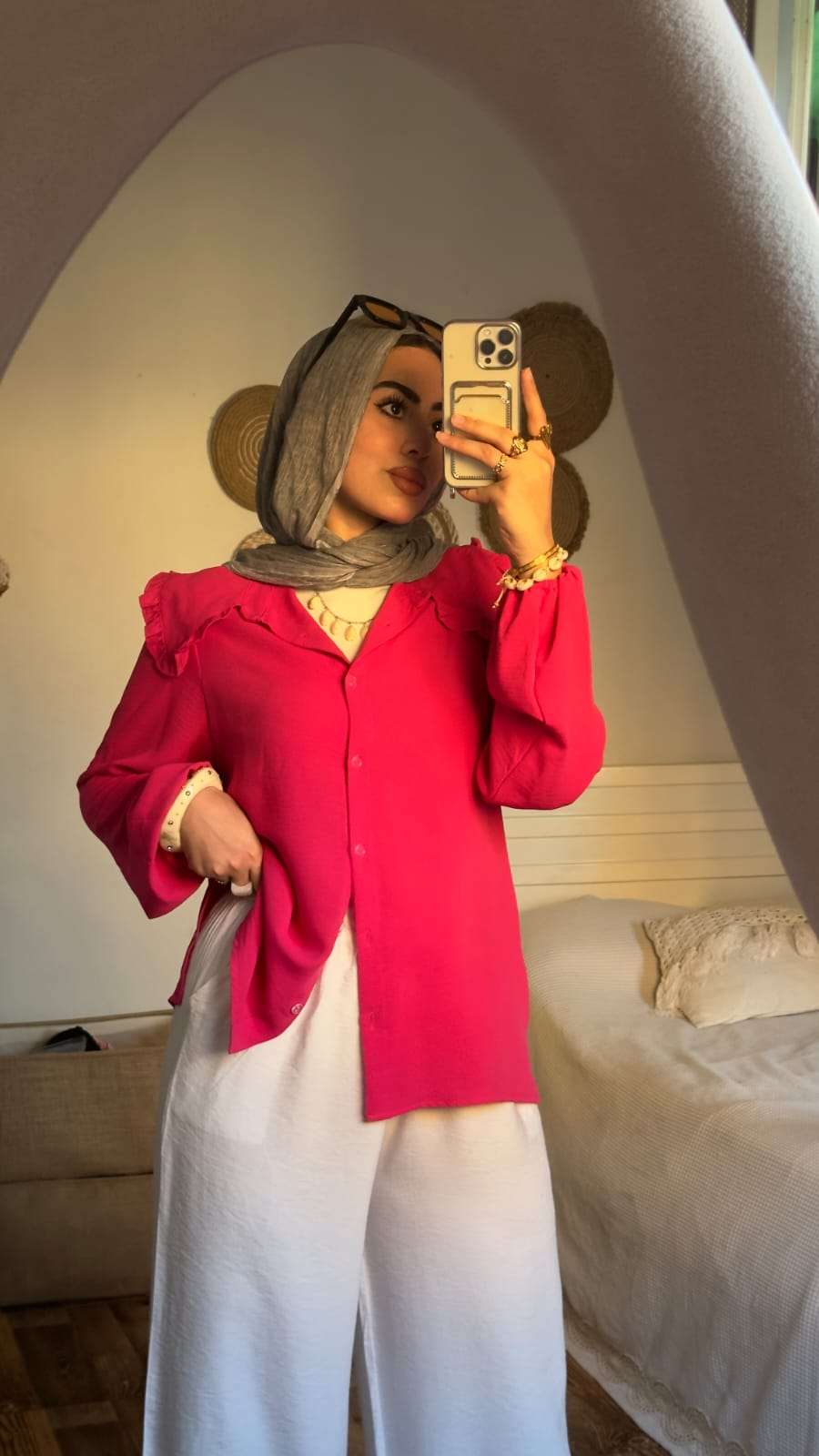 بلوزة فوشيا فيكتوري