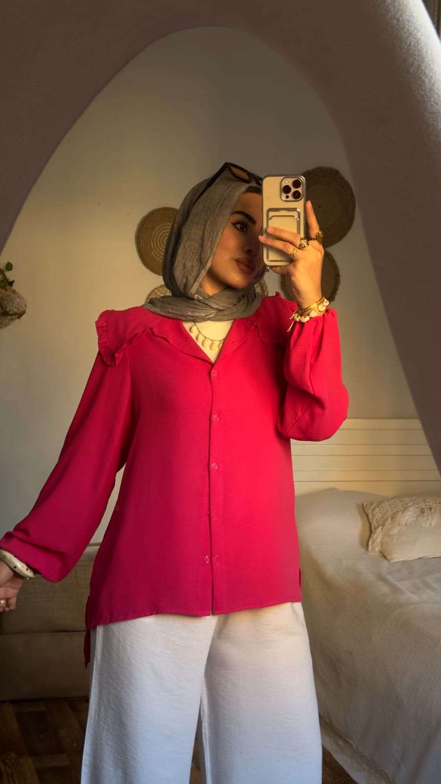 بلوزة فوشيا فيكتوري