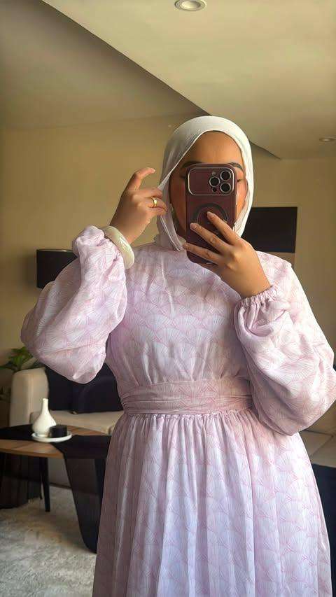 Pink Shell Dress