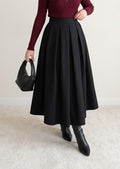 Black Modern Skirt.