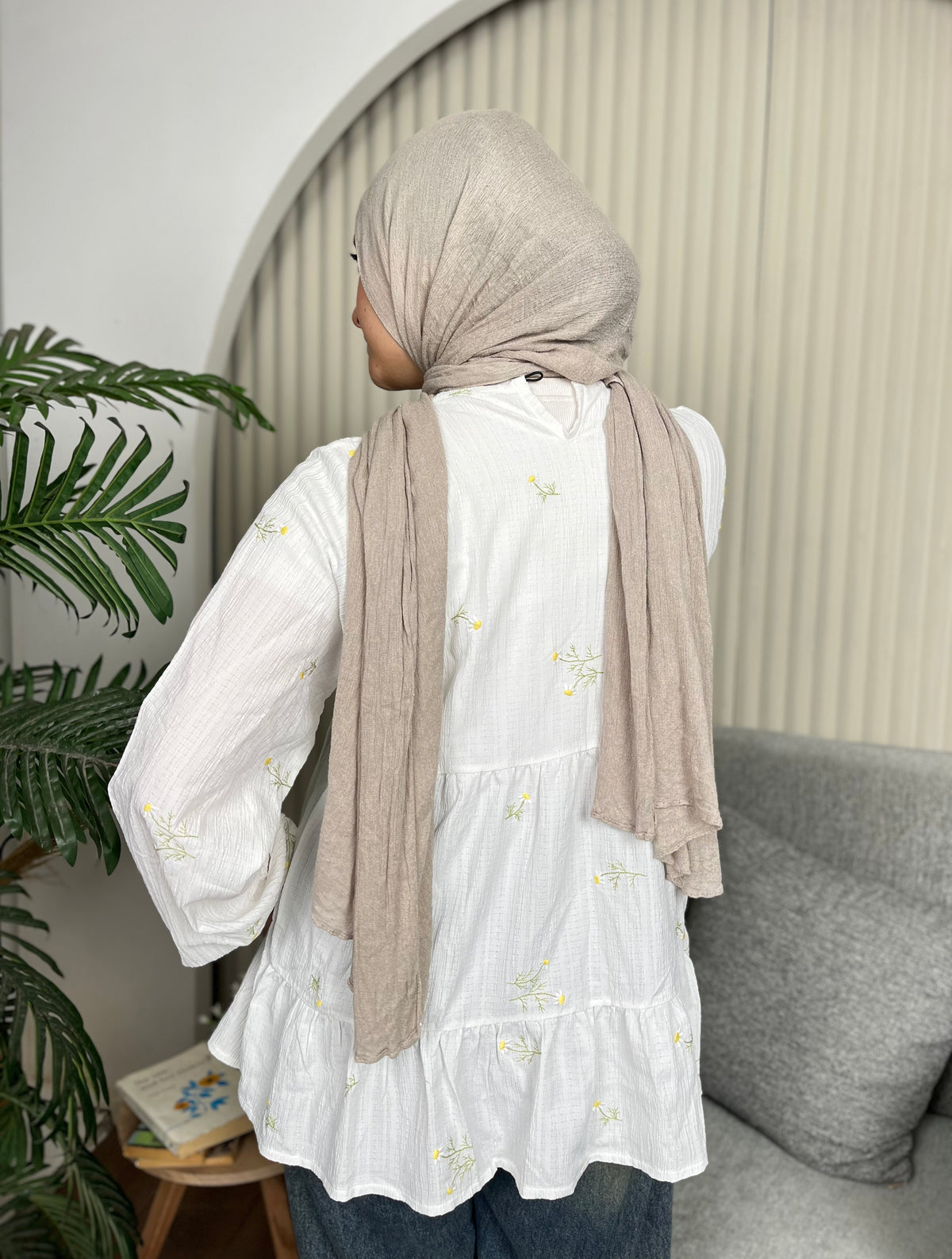 White Daisy Blouse