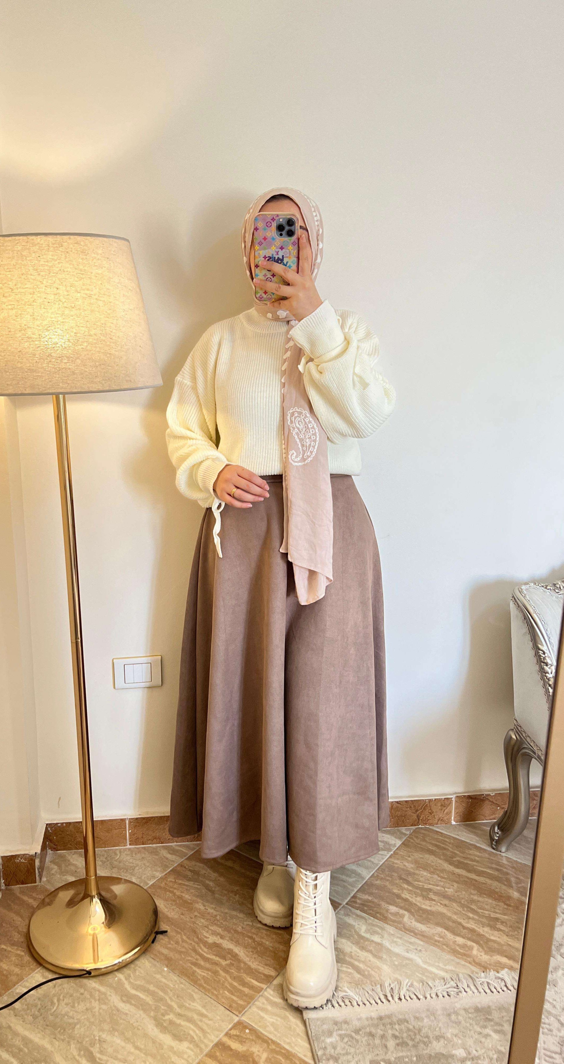 Cafe Suede Skirt