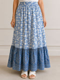 Blue Skirt.