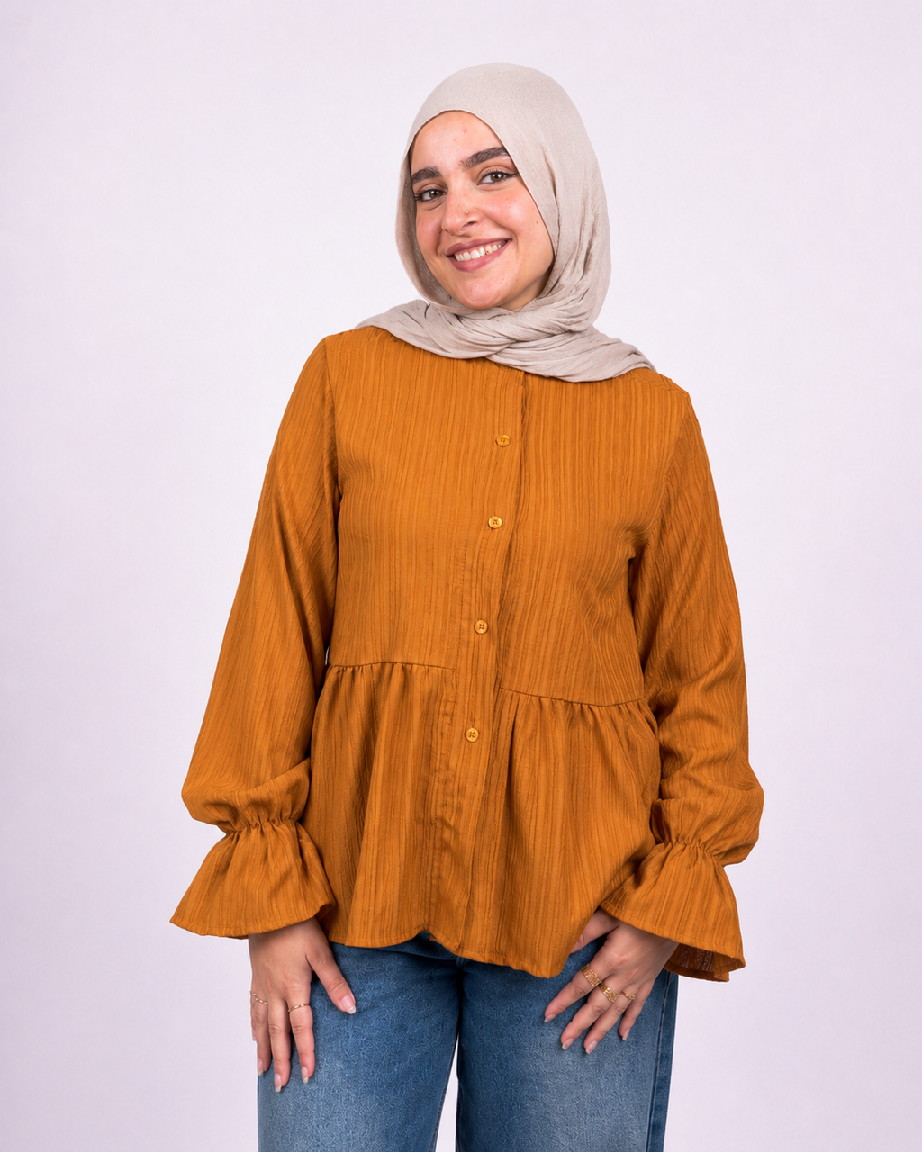 Camel Mila Blouse