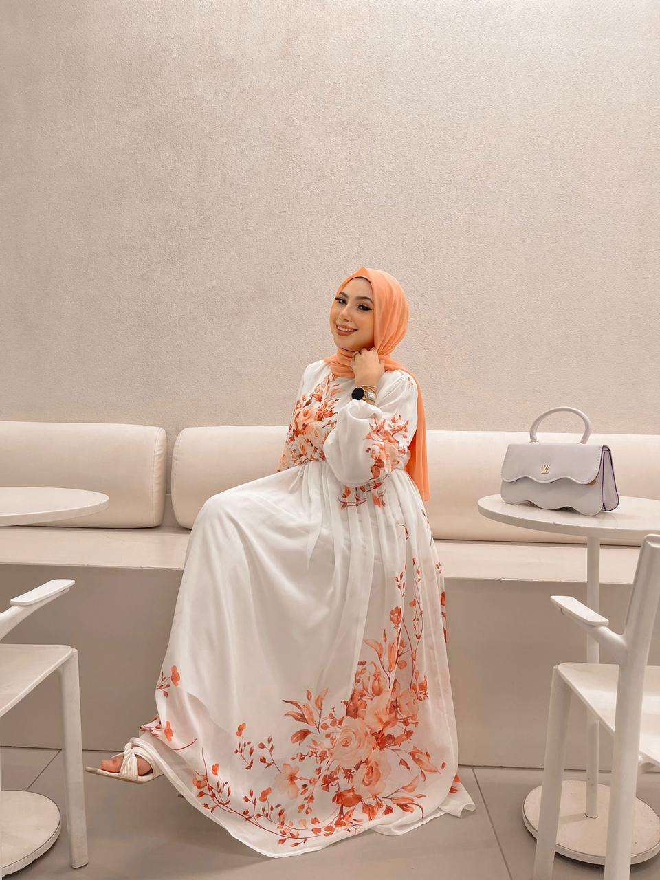 Simone Floral Dress.
