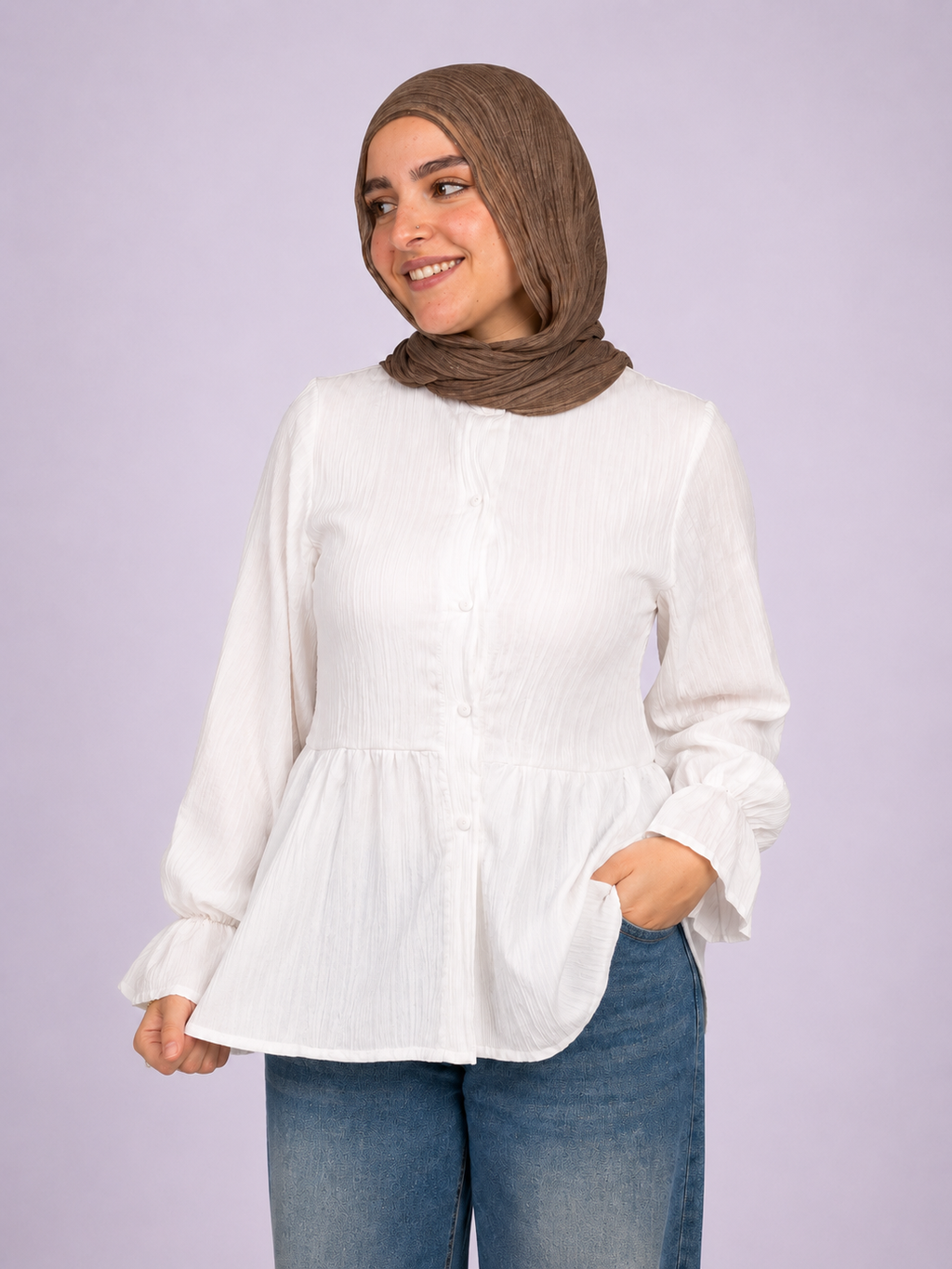 White Mila Blouse