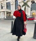 Black Suede Skirt