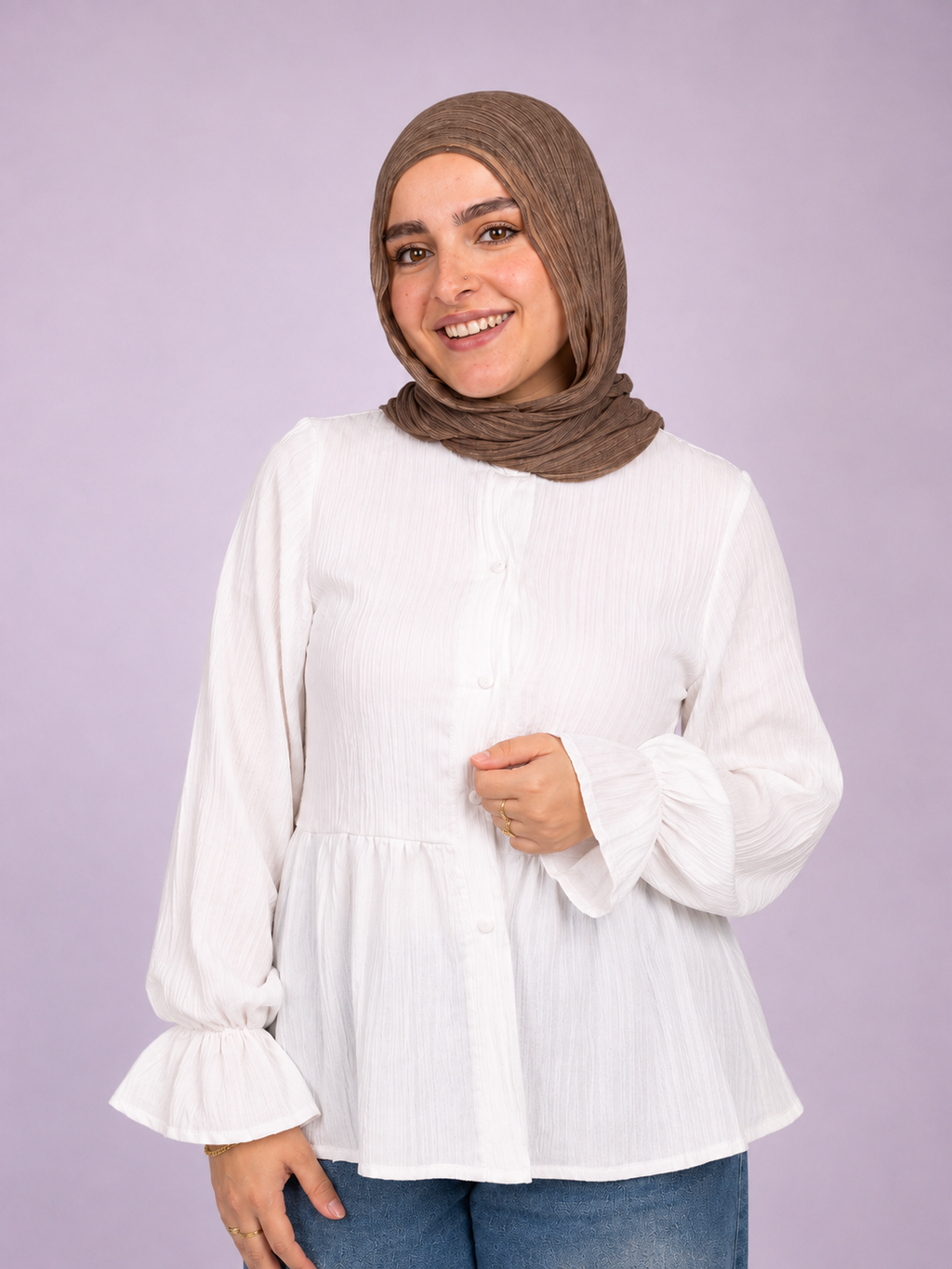 White Mila Blouse