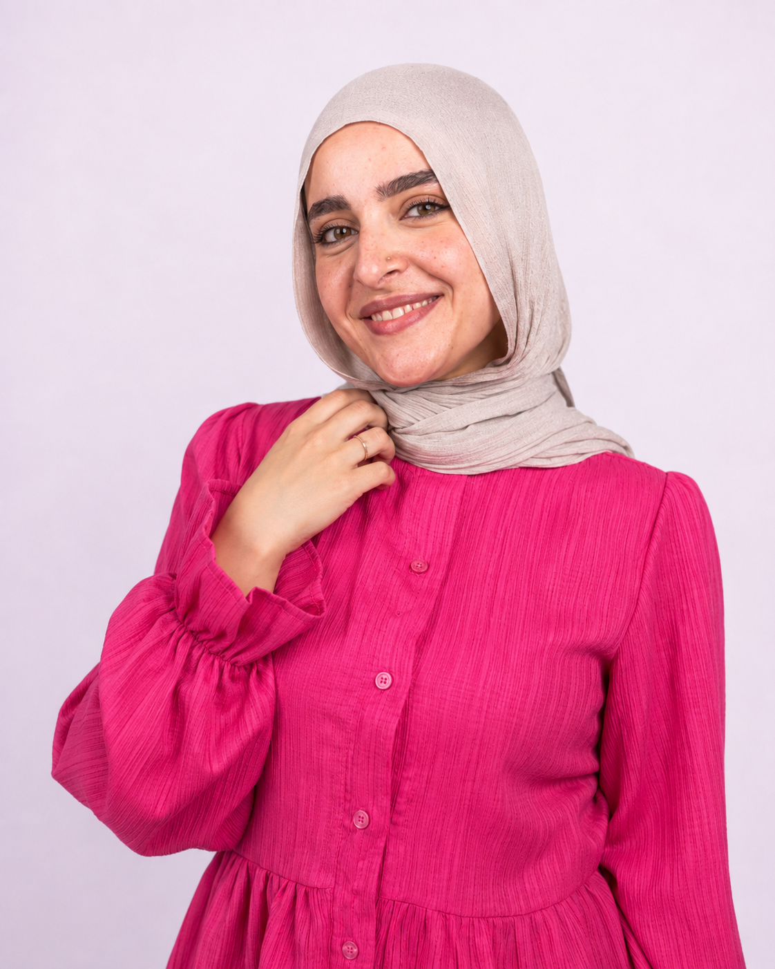 Fuchsia Mila Blouse