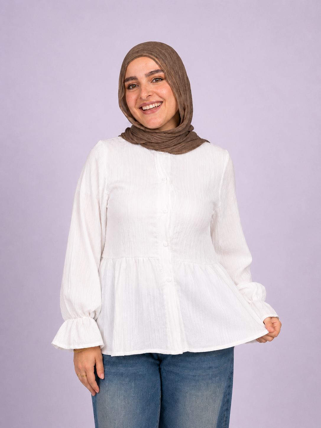 White Mila Blouse