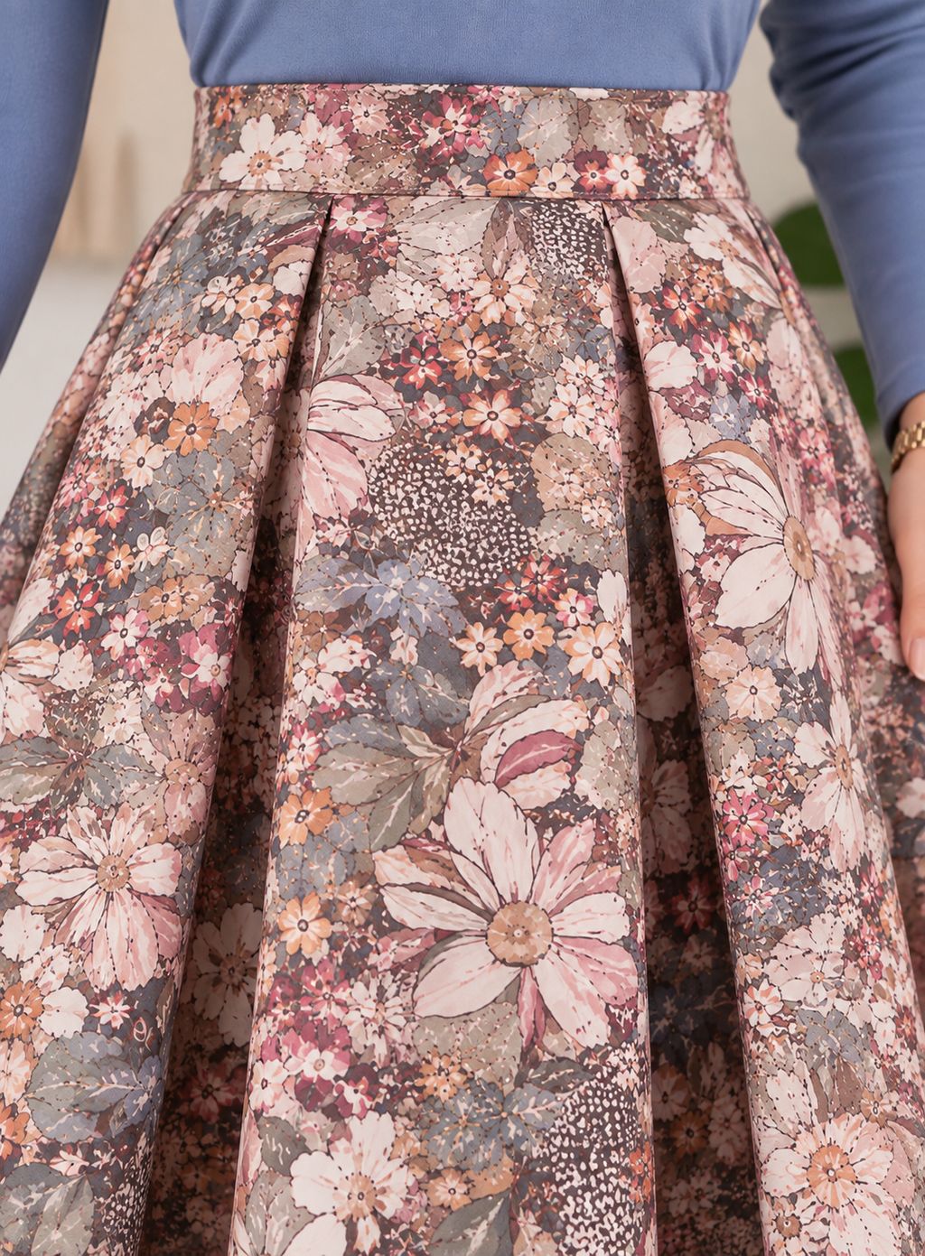 Rose Modern Eid Skirt