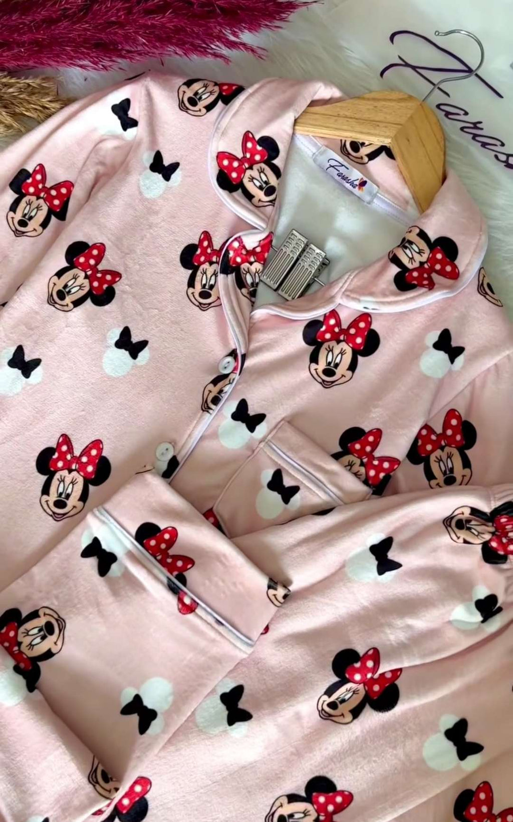 Pink Minnie Mouse Pajamas