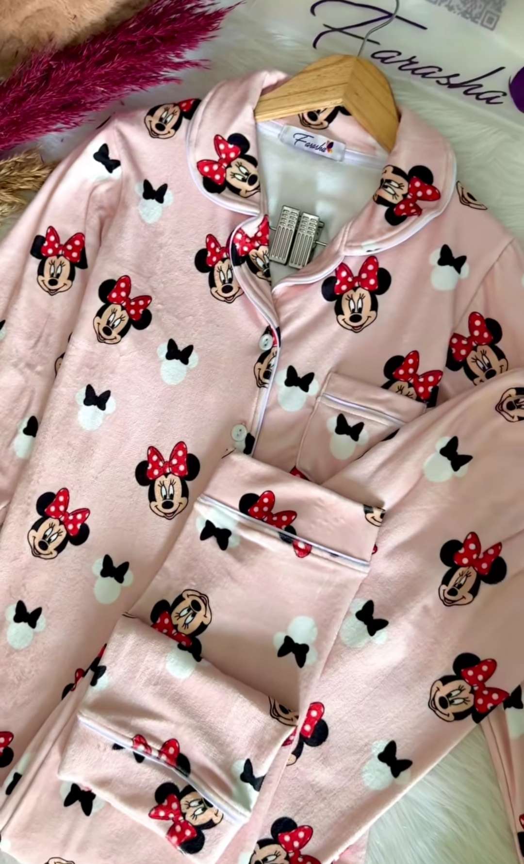 Pink Minnie Mouse Pajamas