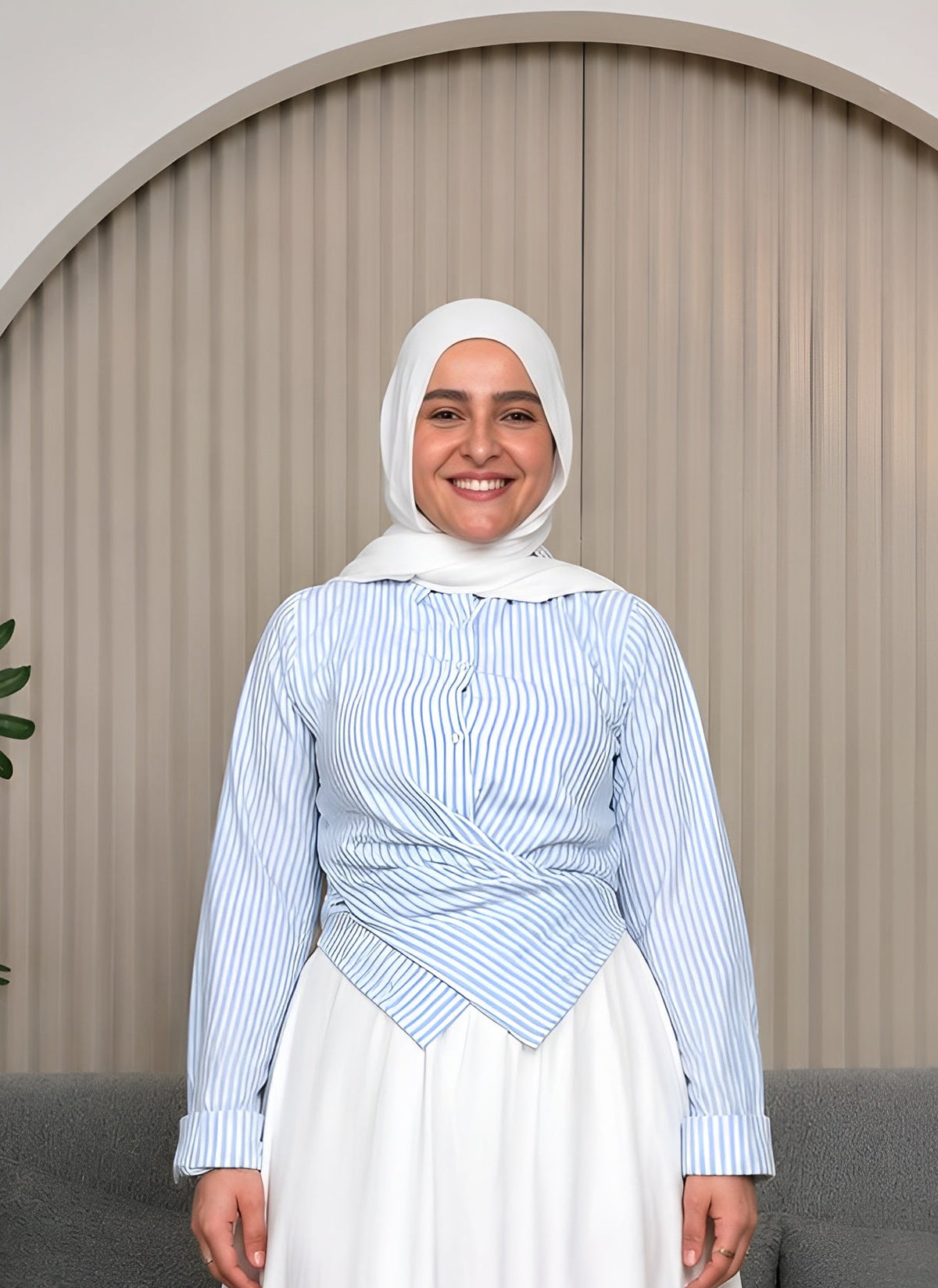 Baby Blue Berry Blouse.