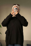 Black Croise cardigan
