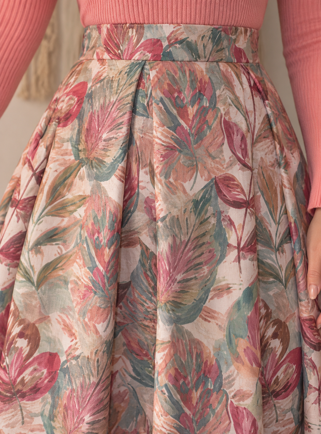 Pink Modern Skirt