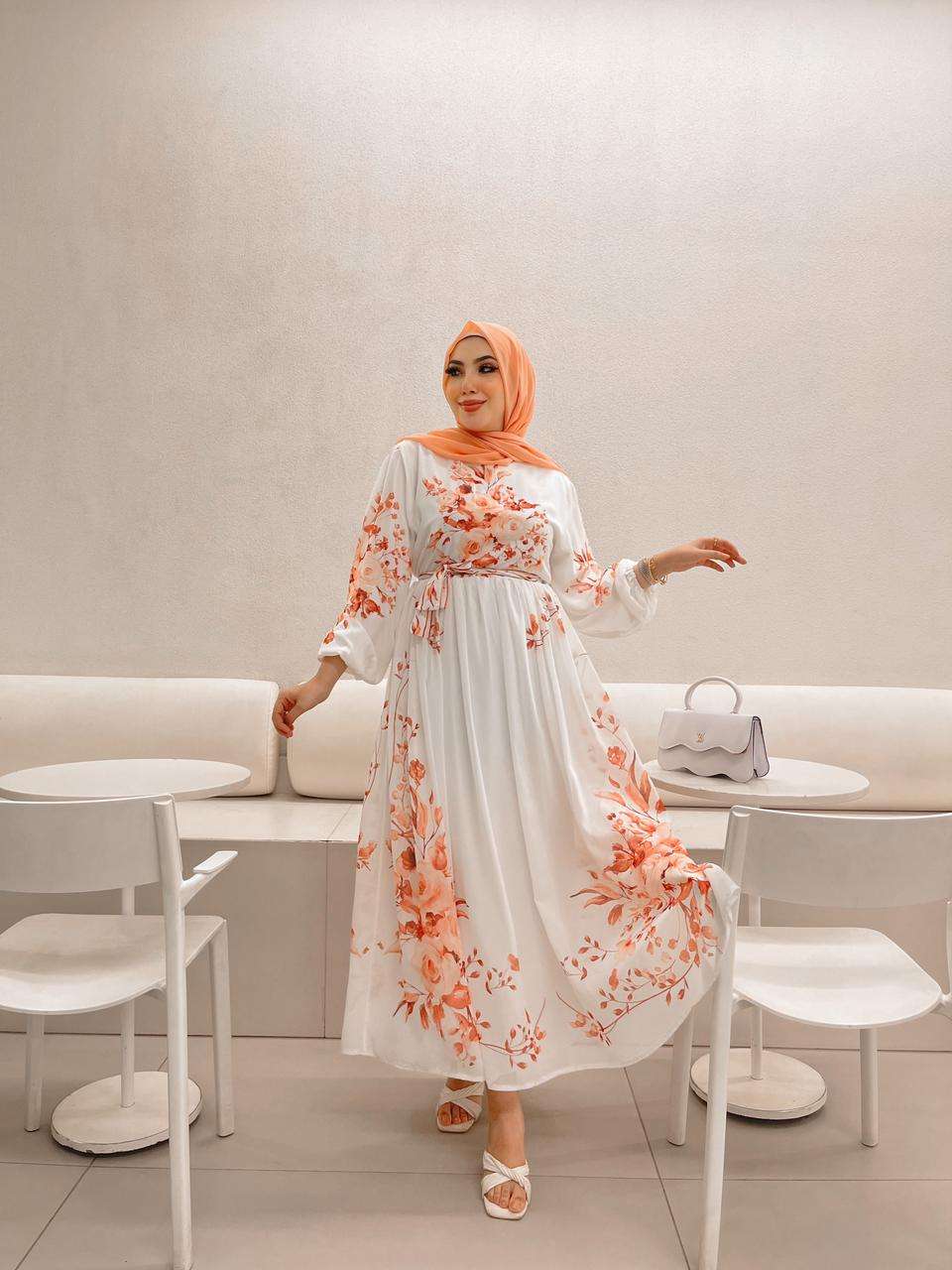 Simone Floral Dress.