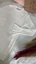 Off-white Basic Ruffled Sleeves
